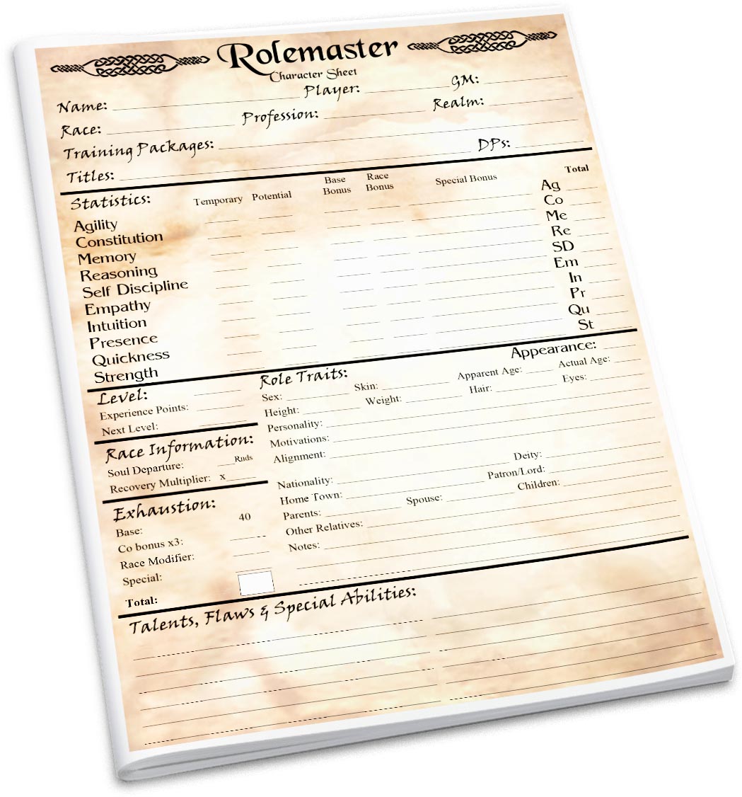 Rolemaster Rpg