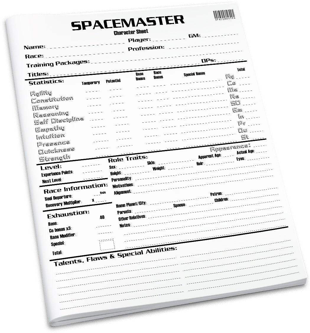 spacemaster-standard-system-character-booklet-rpg-narco