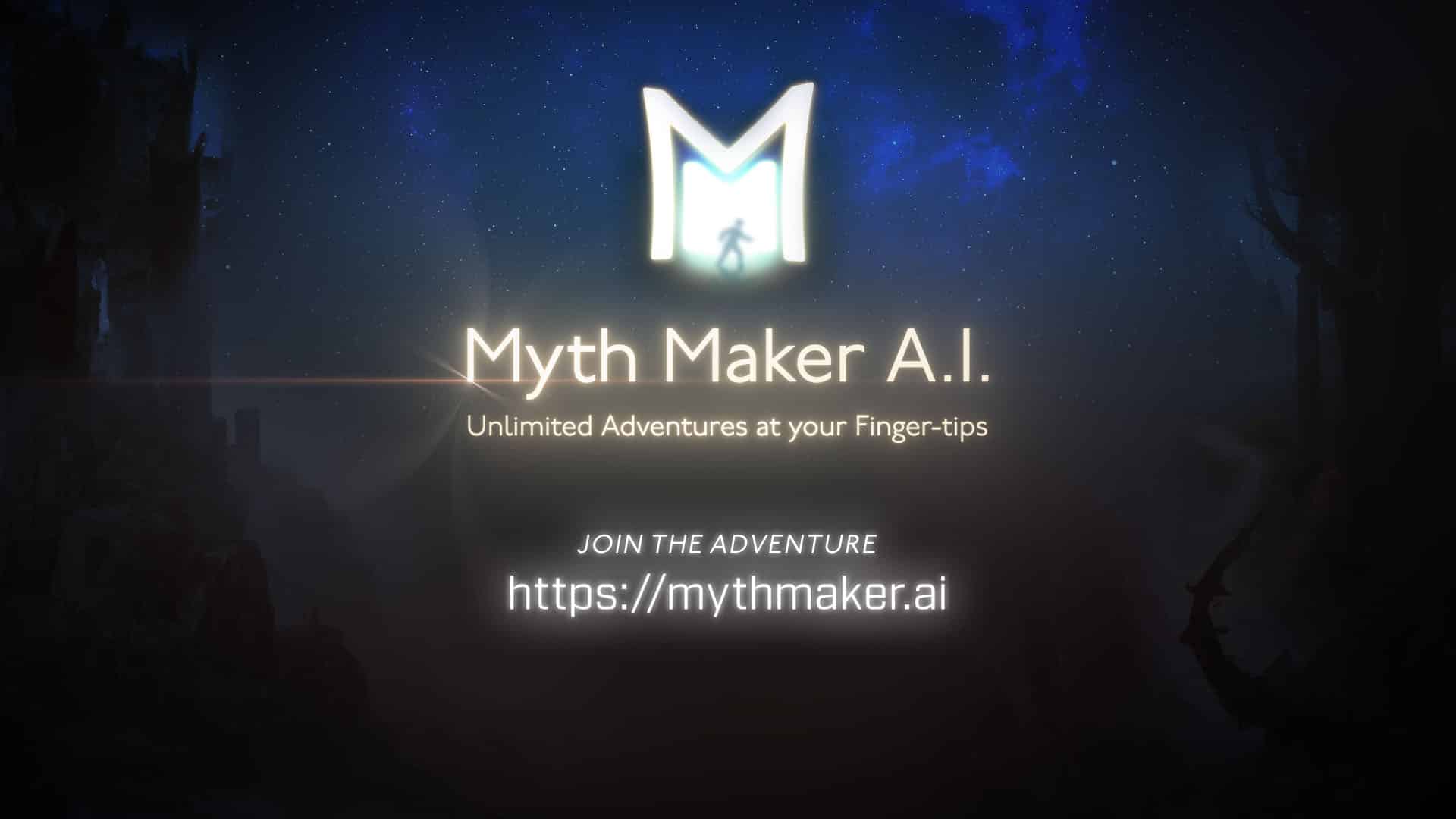 INTRODUCING: Myth Maker A.I. – Infinite Adventures at your Finger-tips
